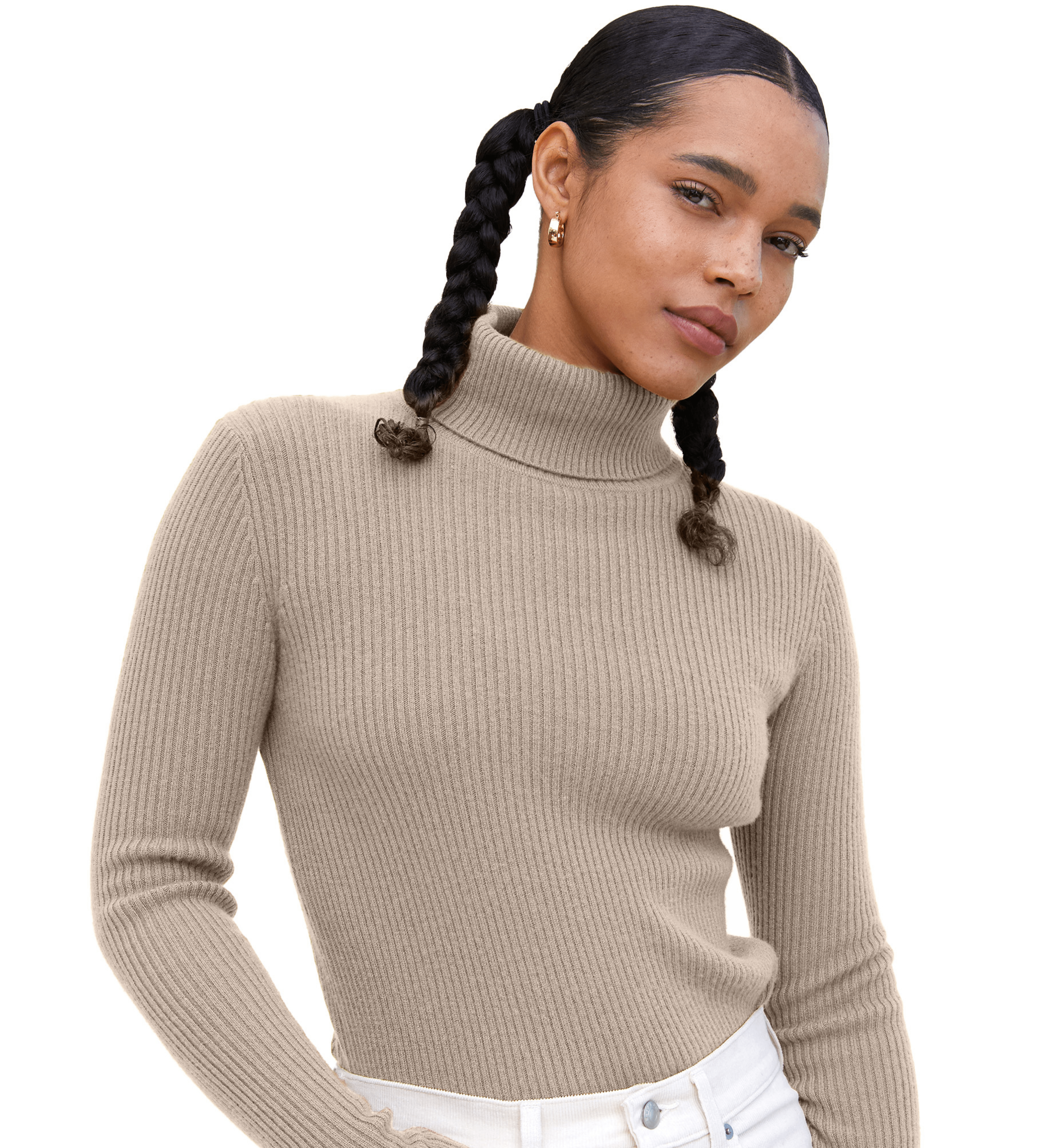 The Turtleneck Basic Sweater – State Cashmere