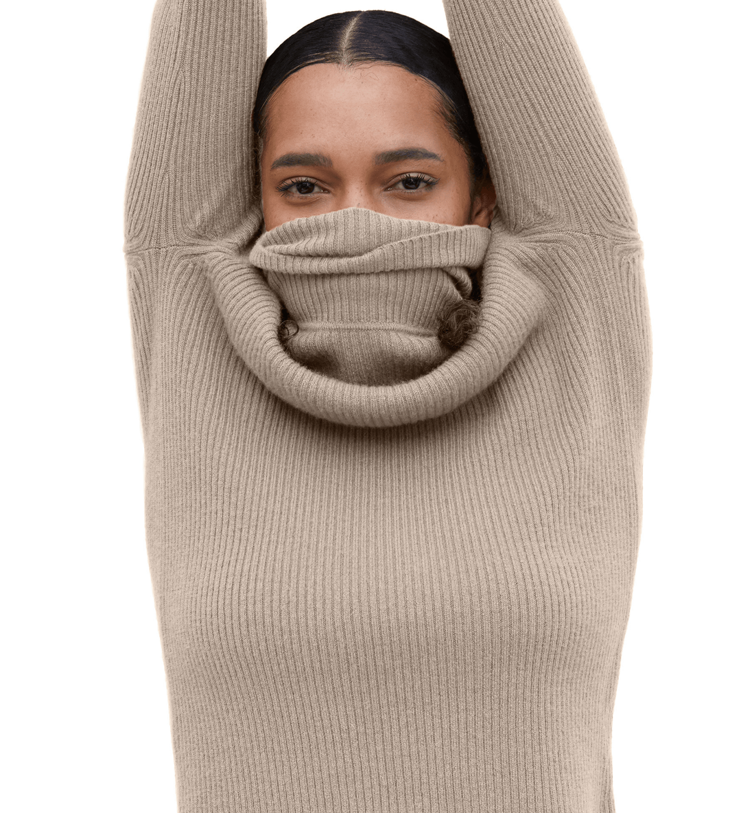 The Ribbed Turtleneck Cashmere Sweater – State Cashmere