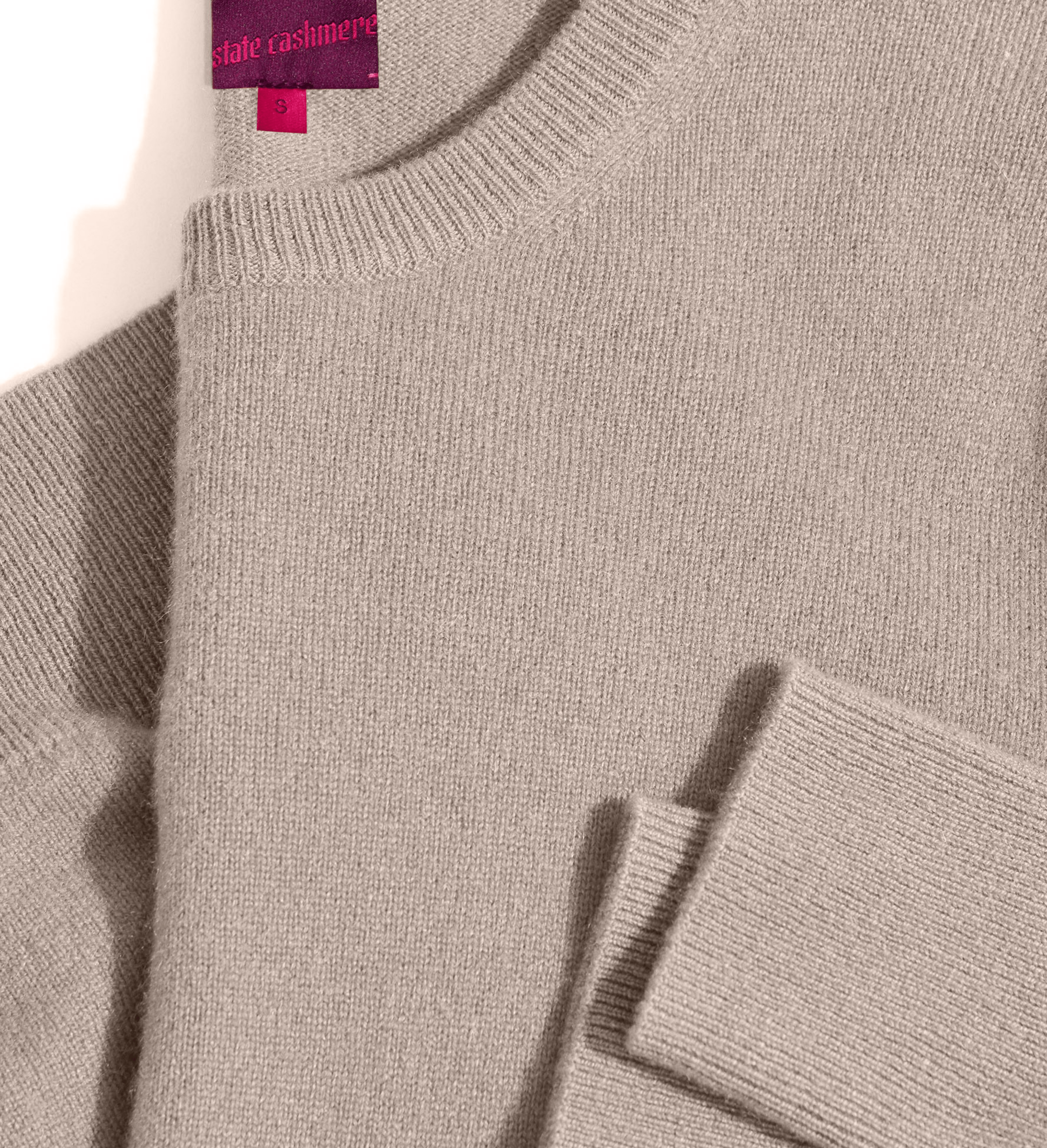 The Crewneck Basic Sweater State Cashmere