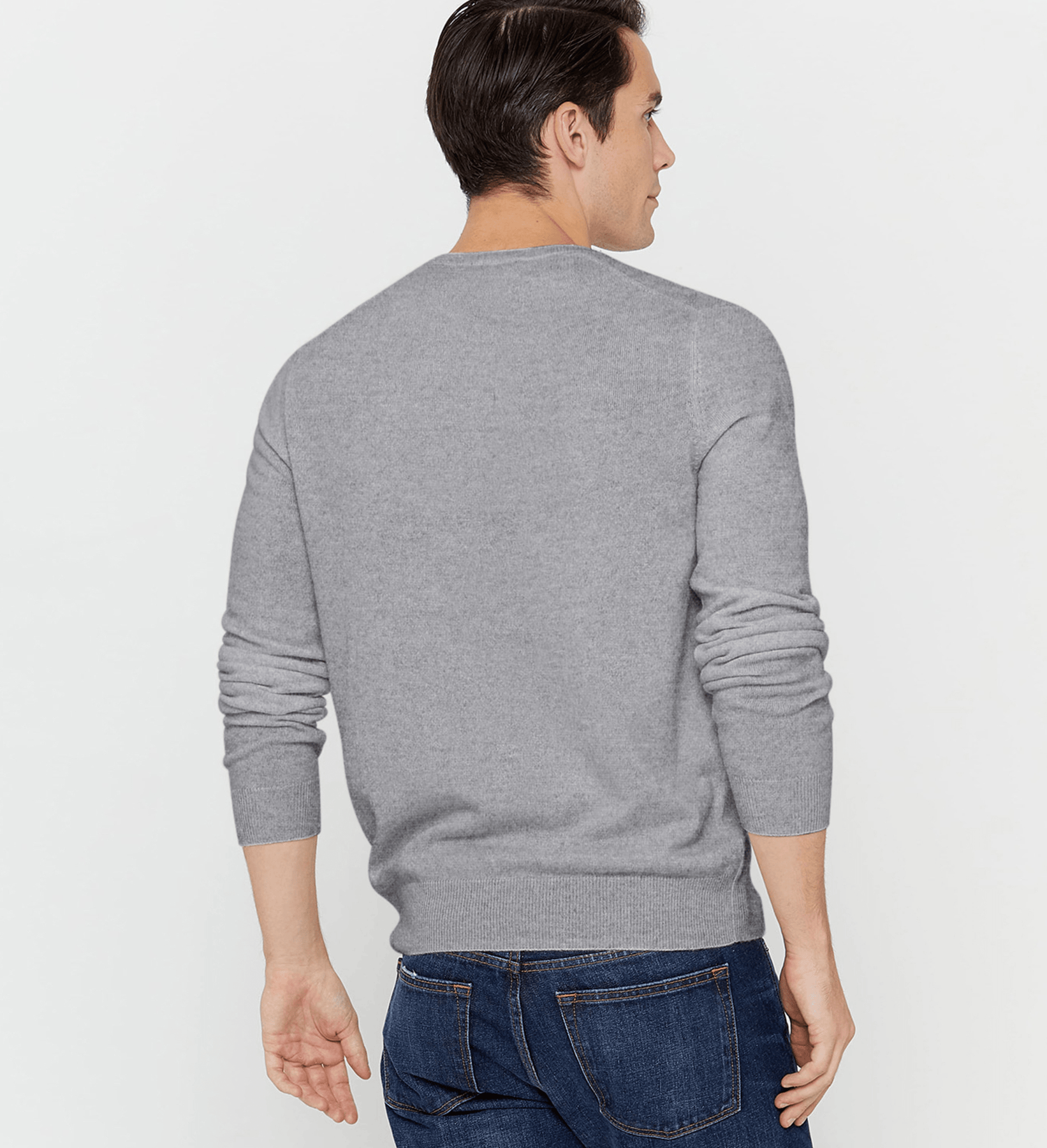 The V-Neck Basic Sweater – State Cashmere