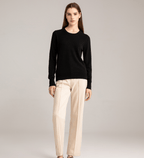 The Women’s Basic Crewneck Cashmere Sweater