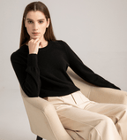 The Women’s Basic Crewneck Cashmere Sweater
