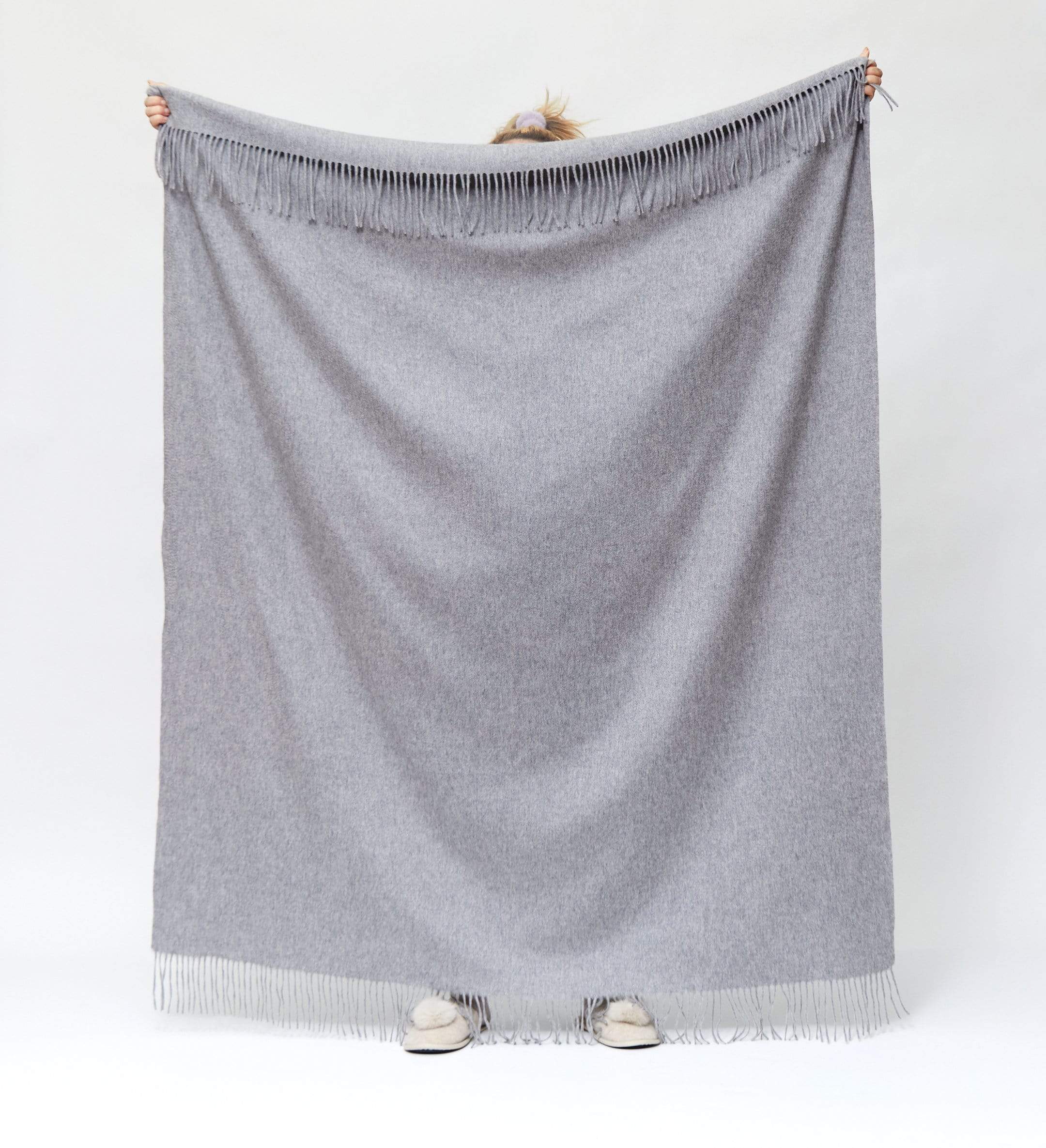 State Cashmere Throw Blanket - Thumbnail 3