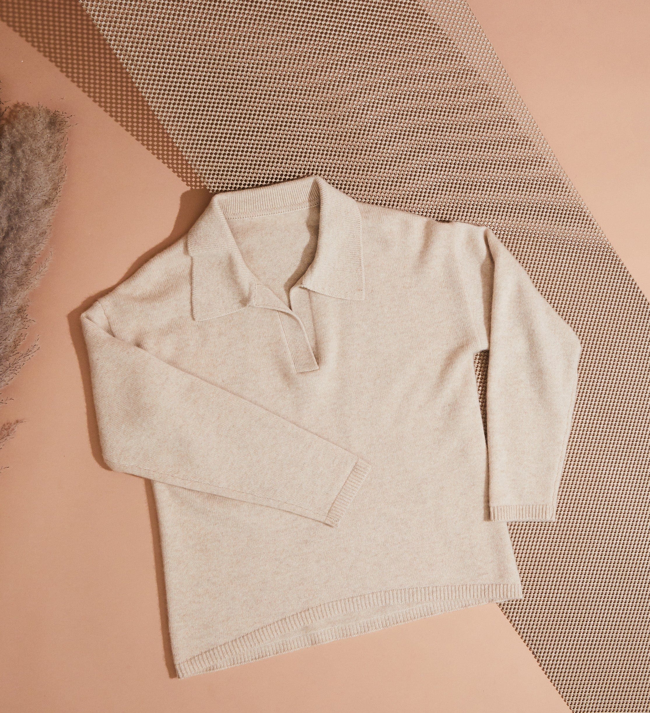 The Polo Collar Sweater – State Cashmere